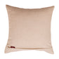 Embroidered Cushion Cover Cotton Blend  Off White - 16" X 16"