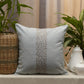Embroidered Cushion Cover Polyester Blend  Rust - 16" X 16"