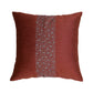 Co-ordinated Cushion Cover Set Of 3 Cotton Blend Embroidered Multi Color -16" x 16"