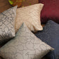 Co-ordinated Cushion Cover Set Of 5 Polyester Blend Embroidered Multi Color -16" x 16"
