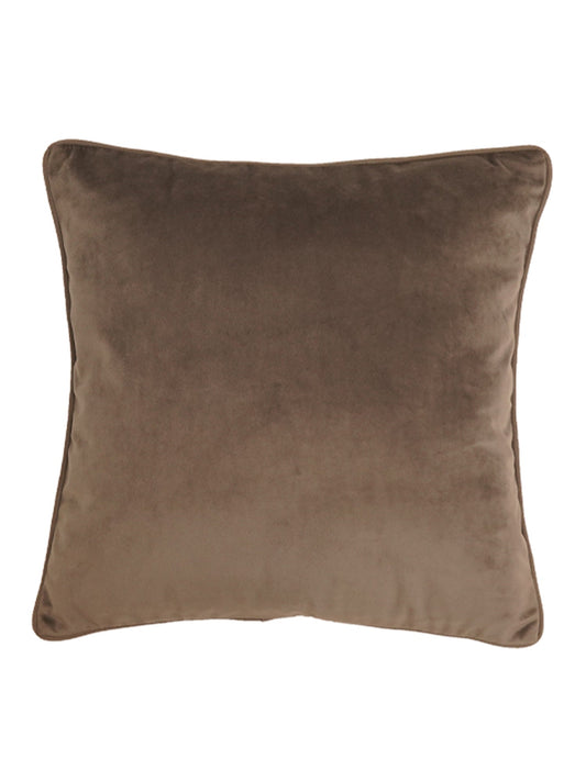 Cushion Cover Velvet  Grey - 12" X 12"
