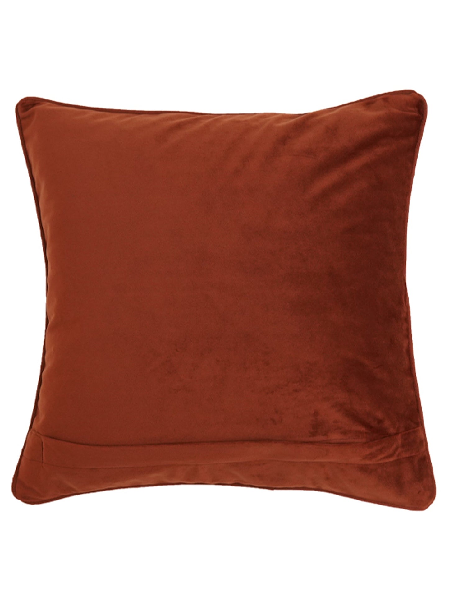Cushion Cover Velvet Solid Rust - 20" X 20"