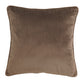 Cushion Cover Velvet  Golden Brown - 20"X 20"