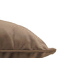 Cushion Cover Velvet  Golden Brown - 20"X 20"