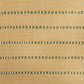 Embroidered Cushion Cover Cotton Blend Yellow - 16"x16"