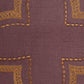 Embroidered Cushion Cover 100% Polyester Lilac - 16"x16"