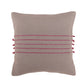 Co-ordinated Cushion Cover Set Of 6 Cotton Blend Embroidered Multi Color -16" x 16"