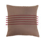 Co-ordinated Cushion Cover Set Of 6 Cotton Blend Embroidered Multi Color -16" x 16"