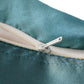 Cushion Cover 100% Polyster Floral Embroidered Teal - 16" X 16"