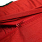 Embroidered Cushion Cover Cotton Blend Red Green - 16" x 16"