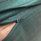 Self Quilted Cushion Cover with Bead Polyester Blend Teal - 16" x 16"