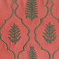 Embroidered Cushion Cover Polyester Blend Light Pink - 12" x 22"