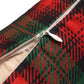 Reversible Cushion Cover Polycanvas Digital print Checks Green - 16" X 16"