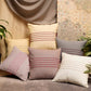Co-ordinated Cushion Cover Set Of 6 Cotton Blend Embroidered Multi Color -16" x 16"