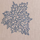 Cushion Cover Cotton Blend Embroidered Grey - 18" X 18"
