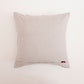 Cushion Cover Cotton Blend Embroidered Grey - 18" X 18"