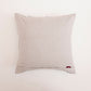 Cushion Cover Cotton Blend Embroidered Grey - 18" X 18"