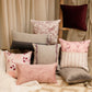 Cushion Covers Set Of 7 Embroidered Patchwork Multi color - 12" X 22", 16" X 16", 18" X 18"