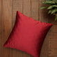 Cushion Cover Diamond Quilted Polyester Blend Orange - 16" x 16"