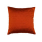 Cushion Cover Diamond Quilted Polyester Blend Orange - 16" x 16"