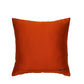 Cushion Cover Diamond Quilted Polyester Blend Orange - 16" x 16"