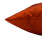 Cushion Cover Diamond Quilted Polyester Blend Orange - 16" x 16"