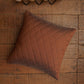 Cushion Cover Diamond Quilted Polyester Blend Orange - 16" x 16"