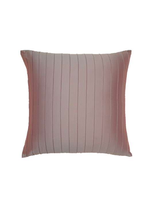 Technique Cushion Cover Pintuck Polyester Grey - 16" X 16"