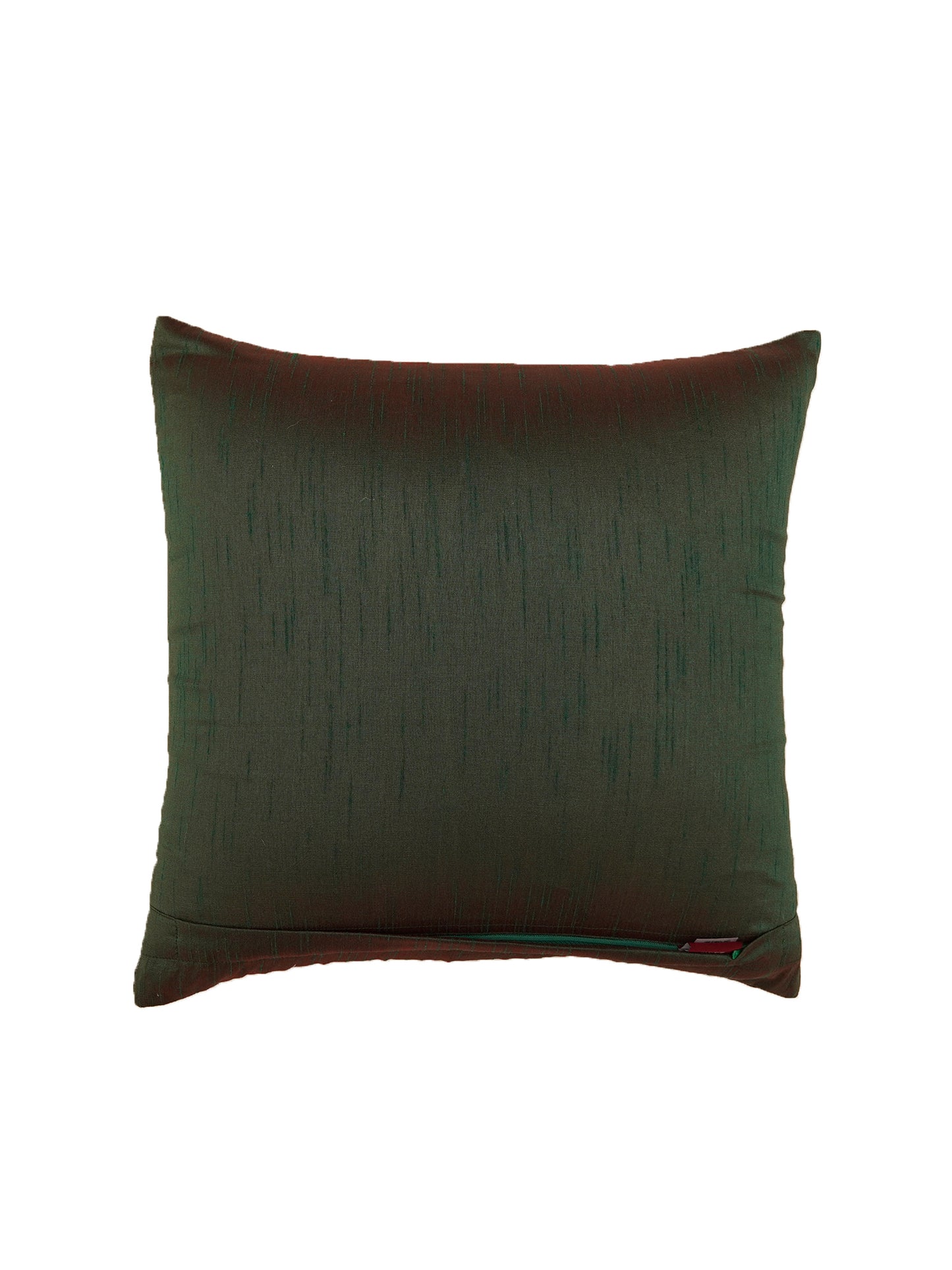 Cushion Cover Taffeta Warli Inspired Multi - 16" X 16"