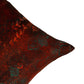 Cushion Cover Printed Taffeta Contemporary Red Blue - 16" X 16"
