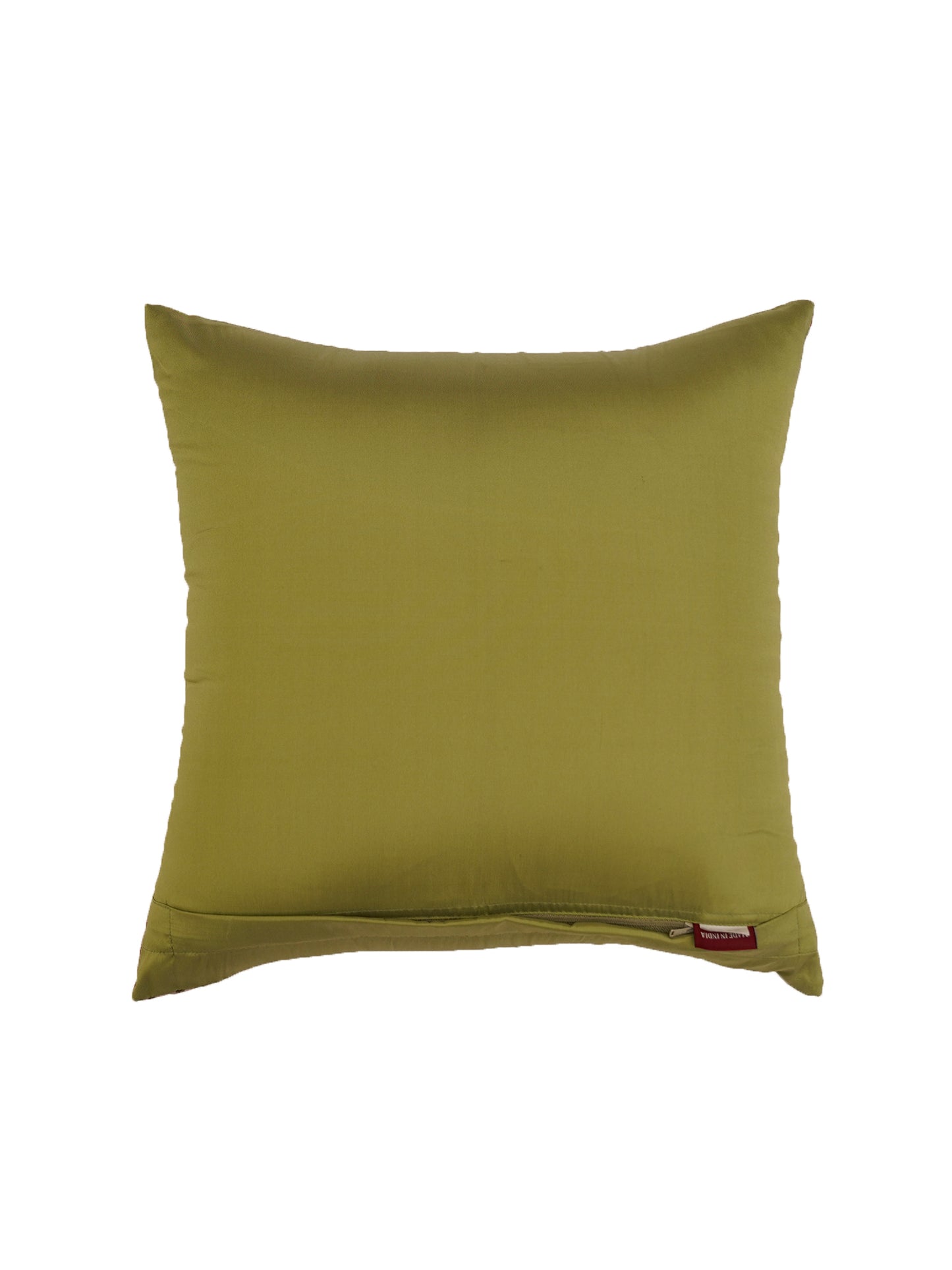 Cushion Cover Taffeta Modern Floral Beige - 16" X 16"