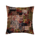 Cushion Cover Poly Canvas Patchwork FloralMulti - 16" X 16"