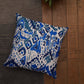 Cushion Cover Polycanvas Abstract Blue White - 16" X 16"
