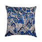 Cushion Cover Polycanvas Abstract Blue White - 16" X 16"