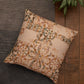Cushion Cover Polycanvas Ocher Grey Contemporary Ocher Grey - 16" X 16"