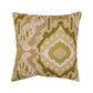 Cushion Cover Polycanvas Modern Ikat Green - 16" X 16"