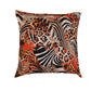 Cushion Cover Polycanvas Animal Print Multi - 16" X 16"