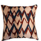 Cushion Cover Printed Taffeta Abstract Geometric Light Grey - 16"x16"