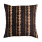 Cushion Cover Printed Poly Canvas Floral Contemporary Stripes Navy Blue  - 16"x16"