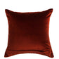 Cushion Cover Embroidered Flower Velvet Multi - 16"x16"