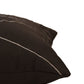 Cushion Cover 100% Cotton 520TC  Quilted/Embrioiderd Dark Grey - 20X20