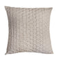 Cushion Cover 100% Cotton 520TC Pleated White - 16X16