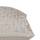 Cushion Cover 100% Cotton 520TC Pleated White - 16X16