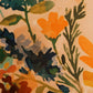 Cushion Cover Printed Poly Canvas Watercolor Florals Beige - 16"x16"