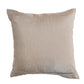 Cushion Cover Printed Poly Canvas Floral Brown Blue Yellow - 16"x16"
