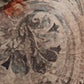 Cushion Cover Printed Poly Canvas Vintage Floral Grey - 16"x16"