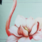 Embroidered Cushion Cover Flamingo with Digital print Green/Pink - 12" X 12"