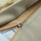 Technique Cushion Cover Patchwork Beige White - 16" X 16"