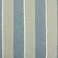 Embroidered Cushion Cover with Striped Patchwork Beige Grey - 12" X 22"
