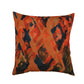 Cushion Covers Set Of 3 Polycanvas Printed Abstract Design Multi- 16" X 16"